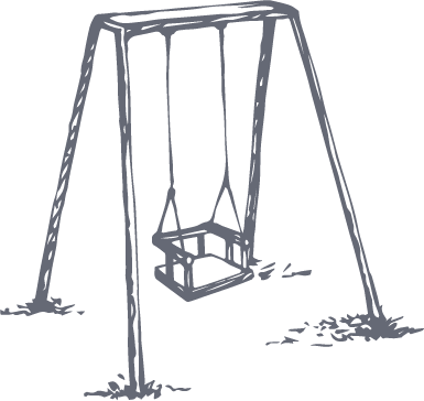 family giving swings
